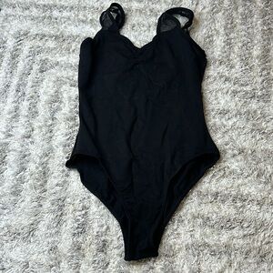 Skwodico Brand new ballet wear black size Med or swimsuit and NWOT
